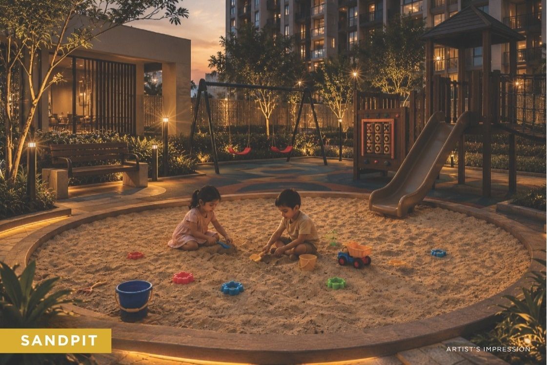 Sandpit at Advent Deepak (One West)